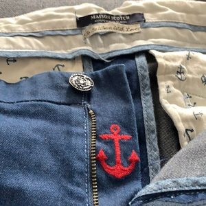 Scotch and Soda blue skinny denim